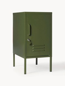 Mesa de cabeceira em metal The Shorty, abertura à esquerda