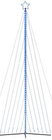 LED Árvore de Natal 789 LEDs Azul 476 cm