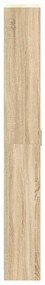 Guarda-roupa Carvalho Sonoma 55x25x189 cm Madeira Engenheirada