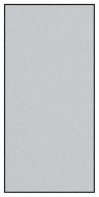 Tapete Retangular vidaXL Cinza 120x250 cm
