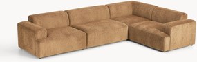 Sofá de canto grande Melva (4 lugares)