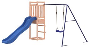 Conjunto de brincar para exterior madeira de douglas maciça