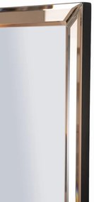ESPELHO DE PAREDE BERLIN 55X2X150 CM (TAMANHO DO ESPELHO INTERIOR 49X143,5 CM) ROSA