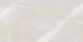 Mexen Atlas Bianco grés vidrado retificado G1, azulejo de piso e parede 120 x 60 cm, brilho - TL162-120-060-00