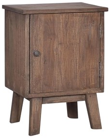 vidaXL Mesa de cabeceira 40x30x53 cm madeira de teca maciça