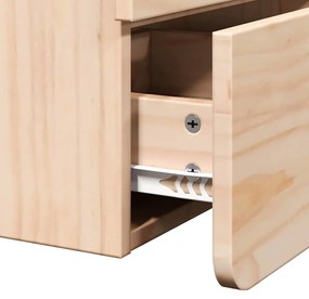 Mesa-de-cabeceira com gaveta 2 pcs Castanho 39 x 34 x 33 cm