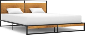 324866 vidaXL Estrutura de cama 160x200 cm metal