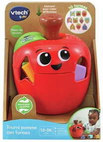 Brinquedo Interativo para Bebés Vtech Baby Tourni Pomme Des Formes