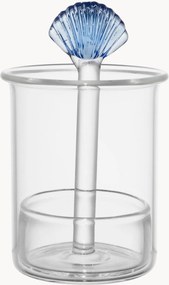Suporte para palitos de cocktail em vidro Coquillage