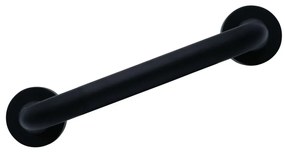 429774 RIDDER Barra de apoio 30 cm alumínio preto