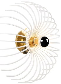 Candeeiro de Parede Aspendos – Branco – 12 cm x 36 cm