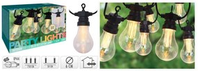 ProGarden Iluminação de jardim 10 lâmpadas LED 3,2 V