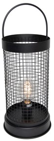 Candeeiro de mesa moderno cinza 52 cm - Horario