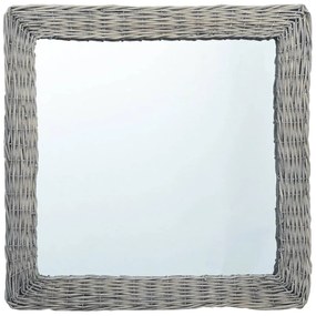 vidaXL Espelho 50x50 cm vime