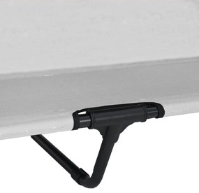Cama Elevada para Cães com Toldo Removível Cinza Prateado XL Aço