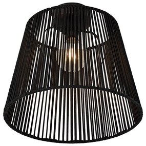 Plafon de exterior com corda preta IP54 - Jayla Japandi