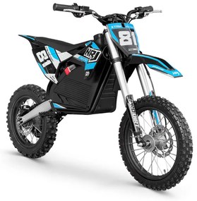 MOTO CROSS elétrica para crianças NRJ 1600W 14/12 Azul