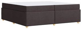 Estrutura da Cama Outros Castanho escuro 200 x 200 cm tecido