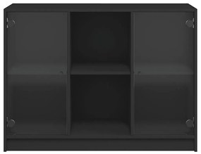 Aparador 102x37x75,5 cm derivados de madeira preto