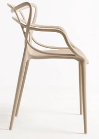 Pack 4 Cadeiras Korme - Beige