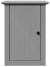 4 pcs conjunto de móveis para WC BODO pinho maciço cinzento
