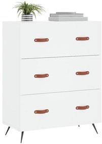 Cómoda 69,5x34x90 cm derivados de madeira branco