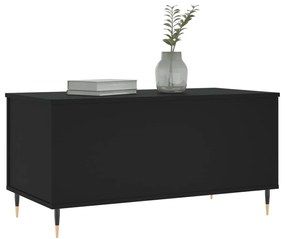 Mesa de centro 90x44,5x45 cm derivados de madeira preto