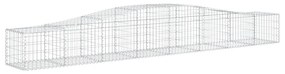 Cestos gabião arqueados 25pcs 400x50x40/60 cm ferro galvanizado