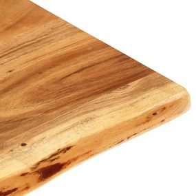 Tampo p/ móvel toucador WC 140x52x2,5 cm madeira acácia maciça