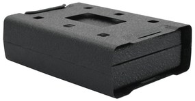 Cofre de Segurança Preto Metal Pequeno Fechaduras