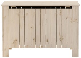 Caixa de arrumação com tampa RANA 80x49x54 cm pinho maciço