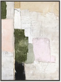 Quadro em tela emoldurado pintado à mão Rustic Revival