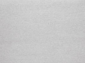 Cama de casal continental em tecido cinzento claro 180 x 200 cm ADMIRAL Beliani