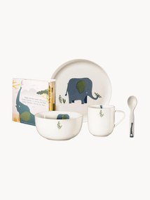 Conjunto de loiça para crianças Emma Elefant, conjunto de 5