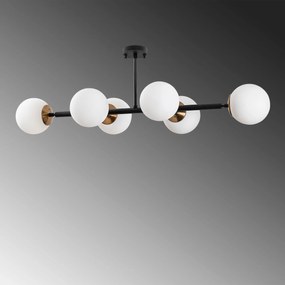 Candeeiro de Teto Fazli – Preto Antique Creme – 110 x 40 x 35 cm