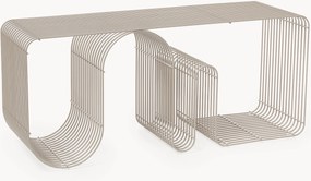 Banco de metal Curva