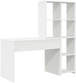 Mesa Branco 138.5 x 55 x 143 cm Madeira processada