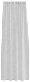 Cortinas 2 pcs Cinzento-claro 140 x 225 cm Poliéster