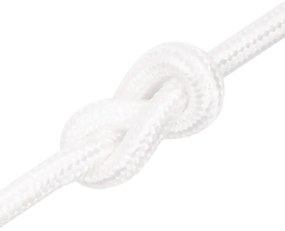 Corda de barco 20 mm 50 m polipropileno branco completo