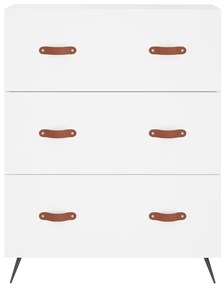 Armário alto 69,5x34x180 cm derivados de madeira branco