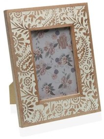 Moldura 10x15cm  | Flores | Madeira