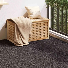 vidaXL Grama artificial Preto 1000 x 100 x 4 cm Polipropileno