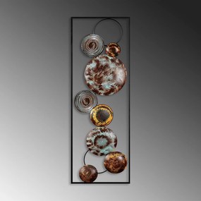 Acessório Decorativo de Parede Texturizado – Multicolor – 32 cm x 90 c
