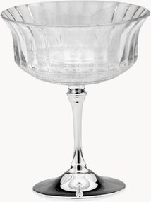 Taça de servir banhada a prata Olivier