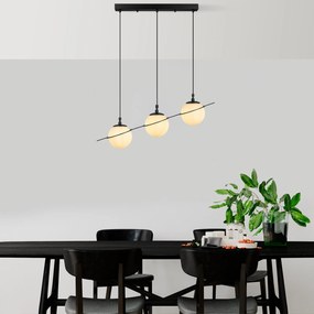 Candeeiro de Teto Hug – Preto – 76 x 167 x 17 cm