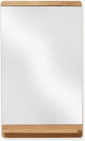 Espelho de parede em madeira Rim