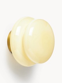 Candeeiro de parede em vidro opalino Baya