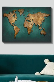 Pintura Decorativa em Tela 271505222 – Multicolor – 70 x 100 cm