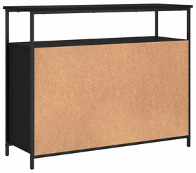 Aparador 100x35x80 cm derivados de madeira preto