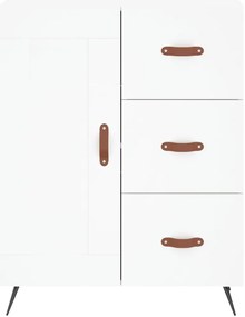 Armário alto 69,5x34x180 cm derivados de madeira branco